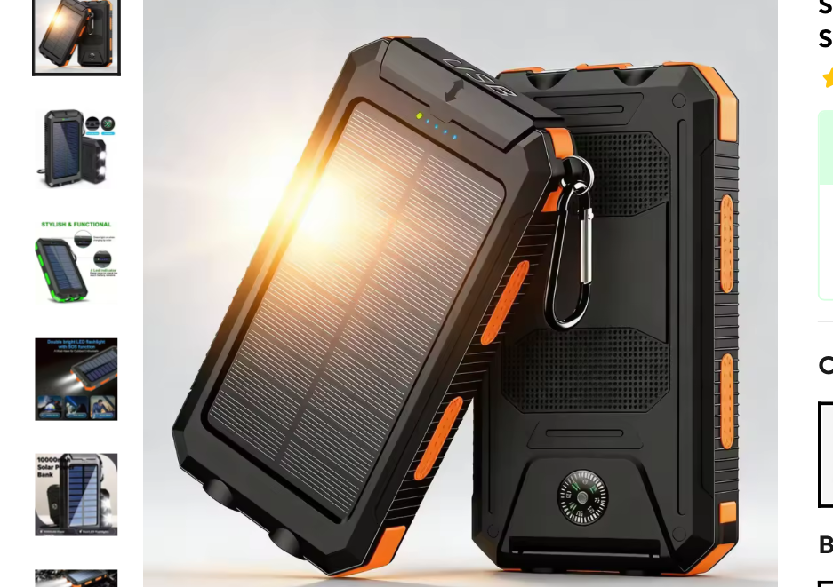 Solar Power Bank